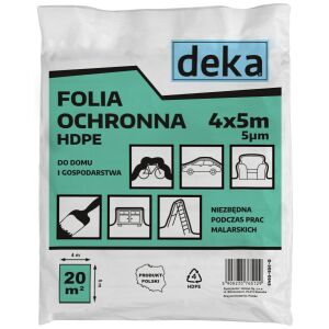 HDPE VÉDŐFÓLIA 4X5 MG 0,005 - D-305-0545