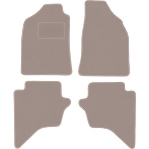 Bézs színű velúr szőnyegek Mazda BT-50 pickuphoz (2007-2012)