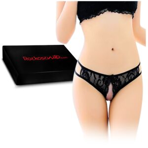 Seksowne figi stringi otwartym krokiem erotyczna bielizna prezent urodziny