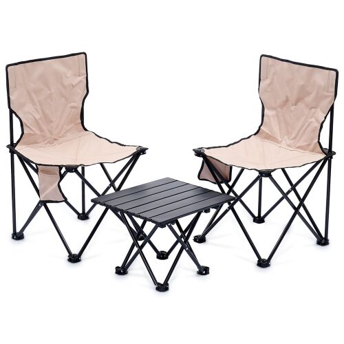 Kempingszékek 3 részes asztallal. 144854643