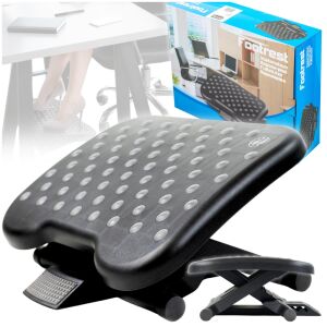 Podnóżek ergonomiczny biurowy pod biurko nogi regulowany z wypustkami masaż 144857580 - Lábtámasz