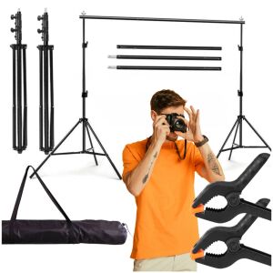 Zestaw statywów do tła fotograficznego statyw studyjny amortyzator 210x200 144857760 - Stúdió háttér