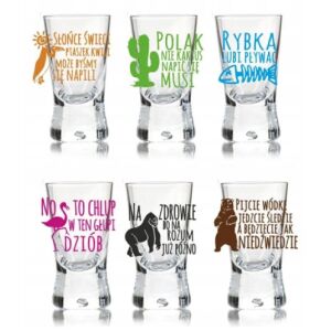 Vicces vodkás poharak 25 ml 6 db. 144858669 - Pohár