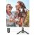 Uchwyt statyw selfiestick lampa kijek selfie 360 usb + pilot do telefonu 144861586