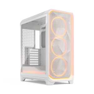 Fractal Design Meshify 3 | Ambience Pro RGB White TG Clear Tint | ATX | Power supply included No 144864310 - Számítógépház