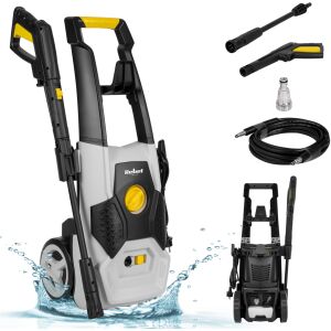 Kerti magasnyomású mosó 1800 W-os, hatékony és nagy teljesítményű Rebel LT503B készlet mosáshoz 144865111 - Kert