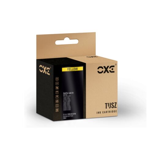 OXE sárga HP 920XL tintapatron (a tinta szintjét jelzi) utángyártott csere CD974AE 144866027