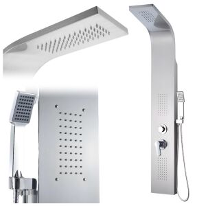 Bateria panel prysznicowy - Niklowany