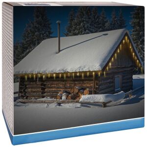 Kültéri fényfüggöny 72 LED 6,9 m 144866455 - Fényfüzér