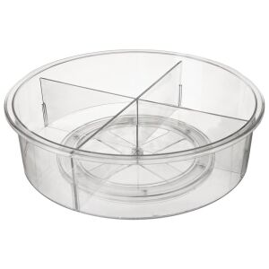 Forgatható rendezőtároló, osztott, 30 cm