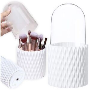 Organizer obrotowy na pędzle makijażu zamykany klosz 360 higieniczny etui 144868403 - Kozmetikai rendszerező