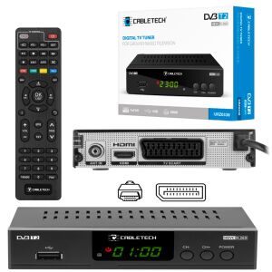 DVB-T2 H.265 HEVC USB Cabletech TV dekóder tuner