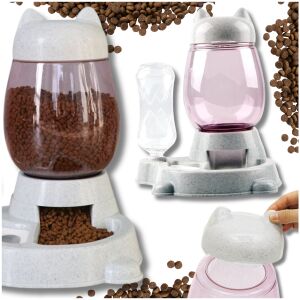 Automatyczny podajnik karmy poidło miska kota psa 2 zbiorniki dystrybutor PetJet