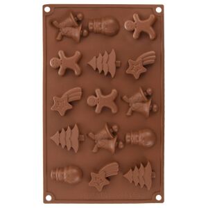 Narancssárga karácsonyi szilikon sütiforma SILLINIE 144873300 - Főzőedény & Sütőedény