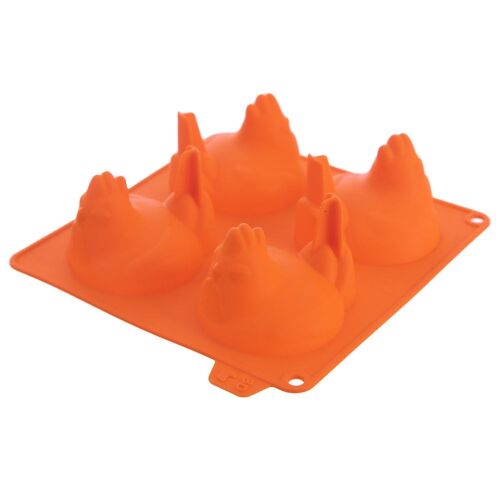 Szilikon narancssárga tyúk süti és praliné forma SILLINIE 144873842