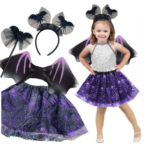 Jelmez lányoknak álarcosbálra, jelmez, szárnyak, tutu, fejpánt 144874655