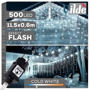 Kültéri fényfüggöny 500 LED 11,5 m 144878830 - Fényfüzér