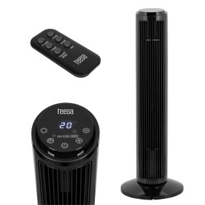 Oszlopventilátor, állóventilátor, csendes időzítő, távirányító, Teesa