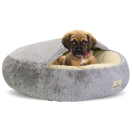 FLUFFY kutyafekhely 60 cm világos szürke 144879613