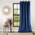 Zasłona welurowa na przelotkach - niebieska 144882913