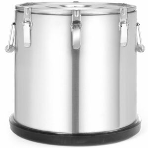 Termosz vendéglátóipari hőtároló edény élelmiszerek szállítására rozsdamentes acélból, 20 l - Hendi 707494 144883245 - Konyhai eszköz