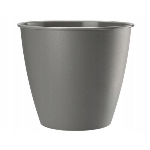 Kerek műanyag virágcserép, szürke azálea, 17x15,7cm 144885661