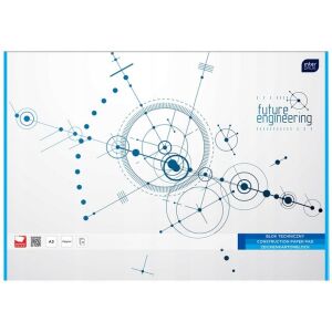 Műszaki jegyzettömb A3 10 fehér lap 144886240 - Rajzeszköz