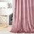 Zasłona welurowa na przelotkach - różowa 144886685