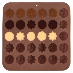 Narancssárga szilikon praliné forma SILLINIE 144887584 - Főzőedény & Sütőedény