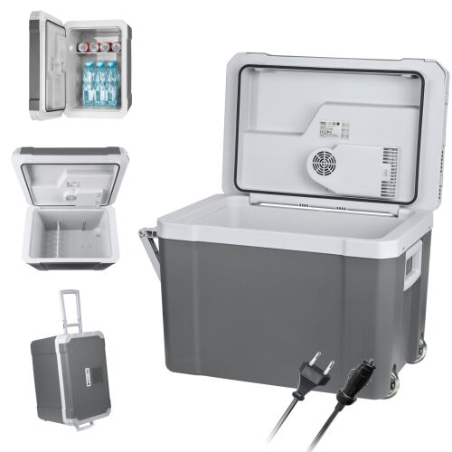 Nagy autós utazóhűtő 230V 12V fűtési funkcióval 35L