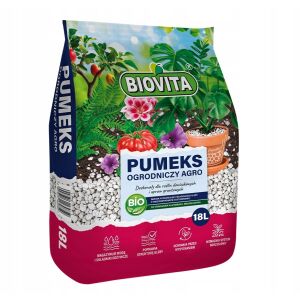 Biovita Pumeks ogrodniczy 18L 100% naturalny BIO drenaż 144888502 - Növénytermesztés