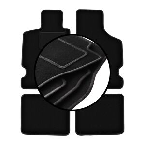 Velúr szőnyegkészlet a következőhöz: Citroen Saxo ferdehátú (1996-2003)