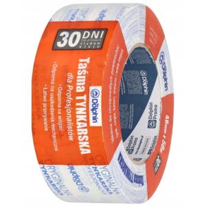 Blue Dolphin Taśma tynkarska zewnętrzna 48mmx50m Wodoodporna do chropowatych powierzchni