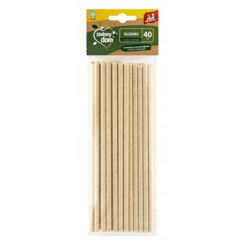 Jan Niezbędny papír szívószálak italokhoz 40 darab 144893793