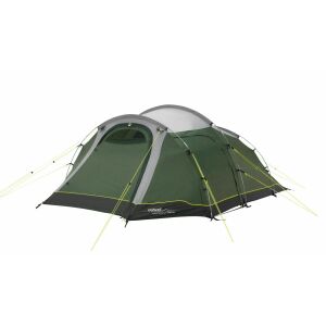 Outwell Earth 4 Plus Four Room Tunnel Tent for 4 Persons, Green | Outwell 144895917 - Kempingezés & Túrázás