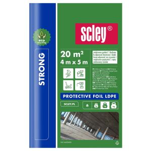 Erős védőfestőfólia LDPE Eco 4m x 5m