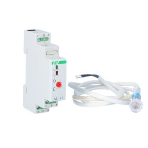 Szürkületkapcsoló AZ-112 I=16A, külső hermetikus szonda Ø 10, 1 modul