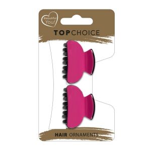 TOP CHOICE Klamerki do włosów połysk (28434) 1 op. - 2 szt. - mix kolorów 144897260 - Hajcsat, hajráf