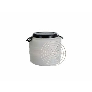 Bidon Fehér 30 Lit Fogantyúval+Savanyúság Leszorító Cri.