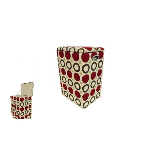 Szennyestartó Álló Piros Pöttyös 55-SZÁ-03/M - 49*39*H68cm 144918565