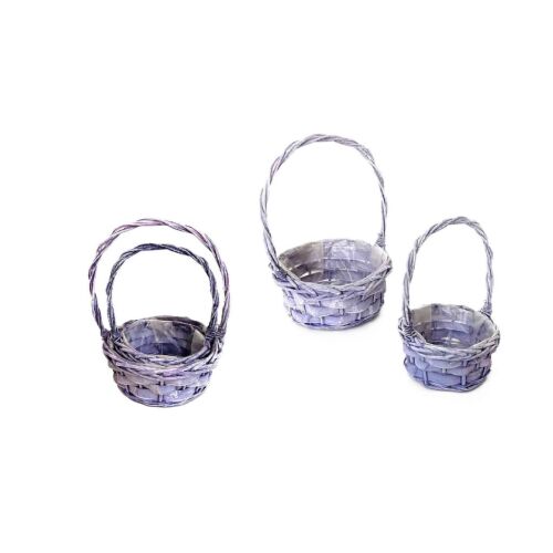 Vessző Flor. Lila S/2 14-641/V - D23*H10/30cm 2/40 144918596