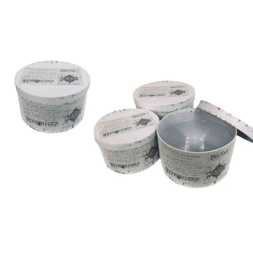 Ajándék-Virág Papírdoboz Szett/3 100-21/KICSI - D15*H8cm 144918618