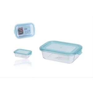 Tároló Doboz Szögletes Üveg 630ml CD0000010