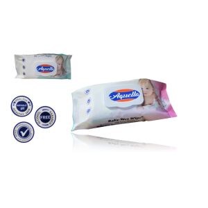 Nedves Törlőkendő Aquella 72 Db P.H. 5.5 Fliptop Zárókupakos