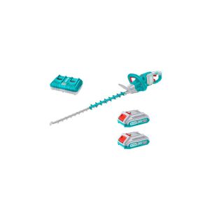 Akkus sövényvágó 3600spm /650mm /P20S (SET Akkumulátor 2x2Ah, 2xCharger, Töltő)