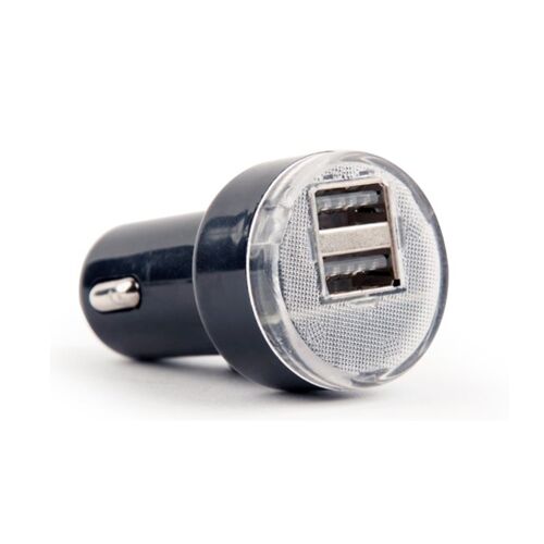 Gembird USB auto punjač s 2 priključka crne boje 144929294