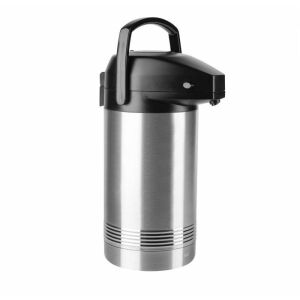 Tefal 4168430004411 termos cu pompă 3 L Negru, Din oţel inoxidabil (K3150114) 144931002 - Tefal