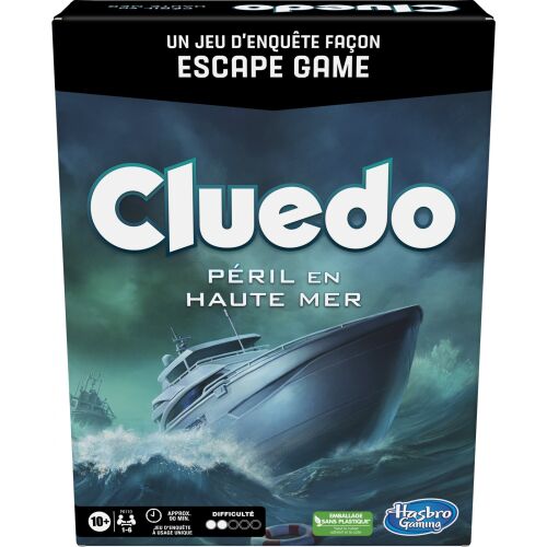 Hasbro Gaming Clue Sabotage on the High Seas 60 perc Társasjáték Detektív (F6110FIN)