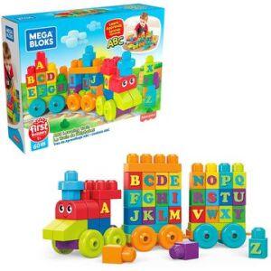 Mega Bloks: ABC vonat játékszett - 60 db-os 144956071 - Mega Bloks
