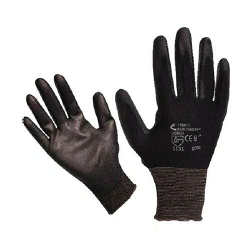 Noname KÖTÖTT KESZTYŰ FEKETE NYLON, L-ES MÉRET 9', POLIURETÁNBA MÁRTOTT TENY. ÉS UJJHEGY 865107 144962314